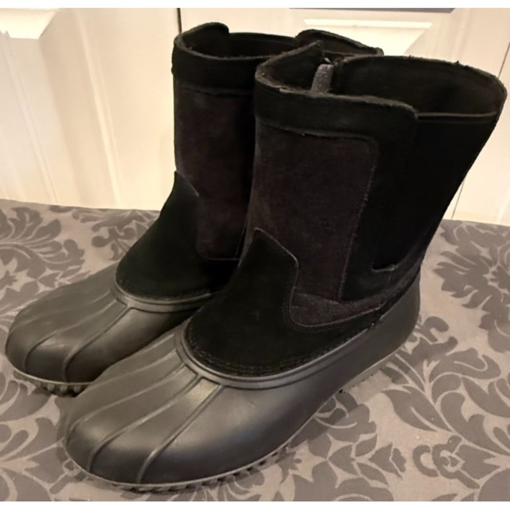 Propet Insley Women's Black Waterproof Winter Duck Boots 8.5 XX Wide 4E